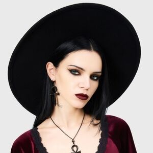 KILLSTAR | Witch Brim Wide Brim Hat | One Size